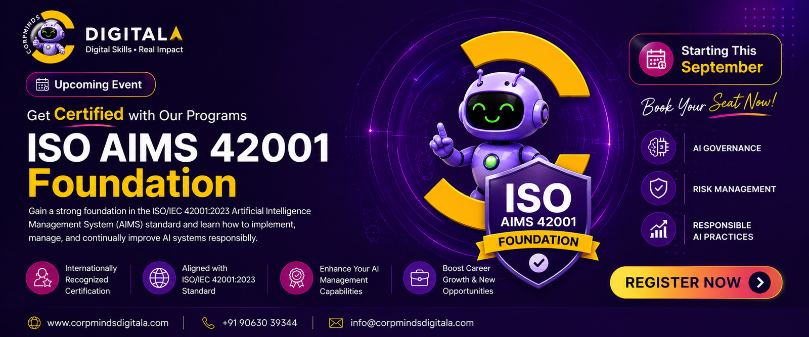 ISO 42001 - corpminds DigitalA