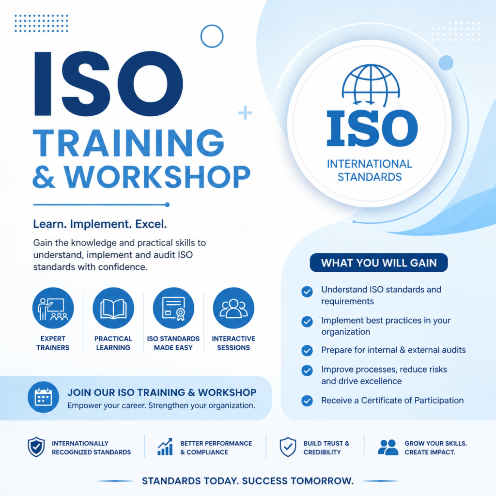 ISO Trainings & Workshop